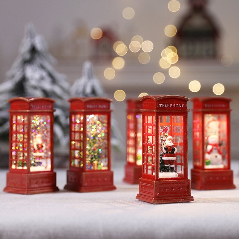 1+1 GRATIS | WinterWhirl™ - LED-beleuchtete drehende Weihnachtslaterne [Letzter Tag Rabatt]