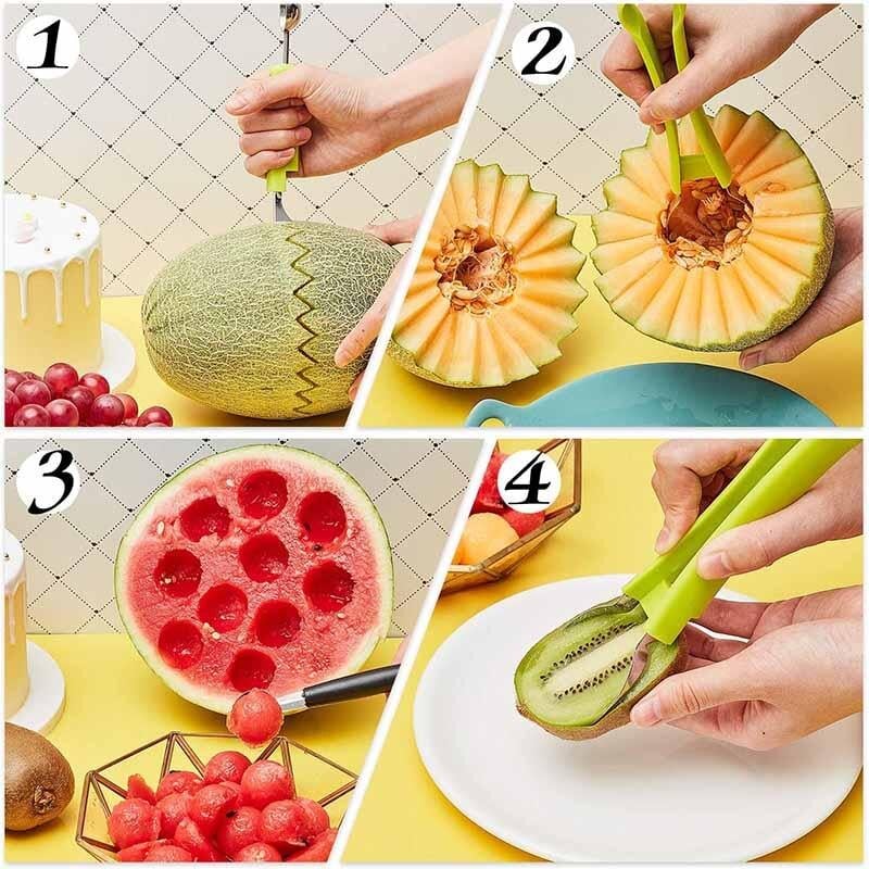 1+1 GRATIS | JuicyCut™ - 4 in 1 Obstwerkzeug Messer [Letzter Tag Rabatt]