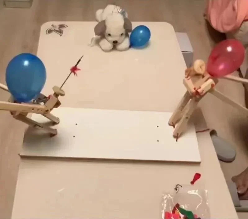 50% RABATT | WoodKnights - Ballon-Bambus-Mann-Schwertkampf - Inkl. 100 Ballons [Letzter Tag Rabatt]