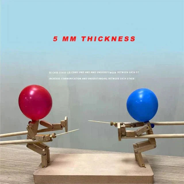 50% RABATT | WoodKnights - Ballon-Bambus-Mann-Schwertkampf - Inkl. 100 Ballons [Letzter Tag Rabatt]