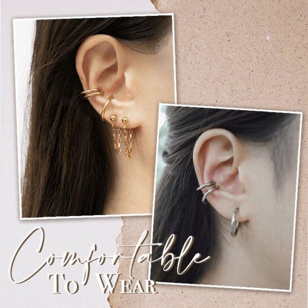 2 Stück | StylishEarrings - Einziehbare Ohrringe [Letzter Tag Rabatt]