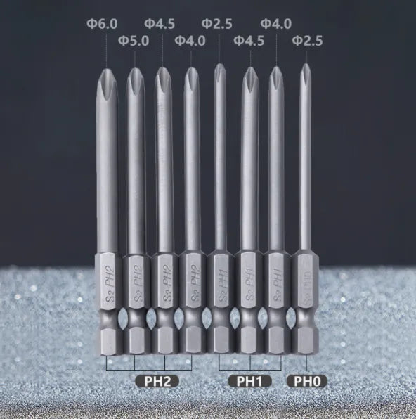 Max Drill - Effizientes Universal-Bohrwerkzeug (8 Stück)