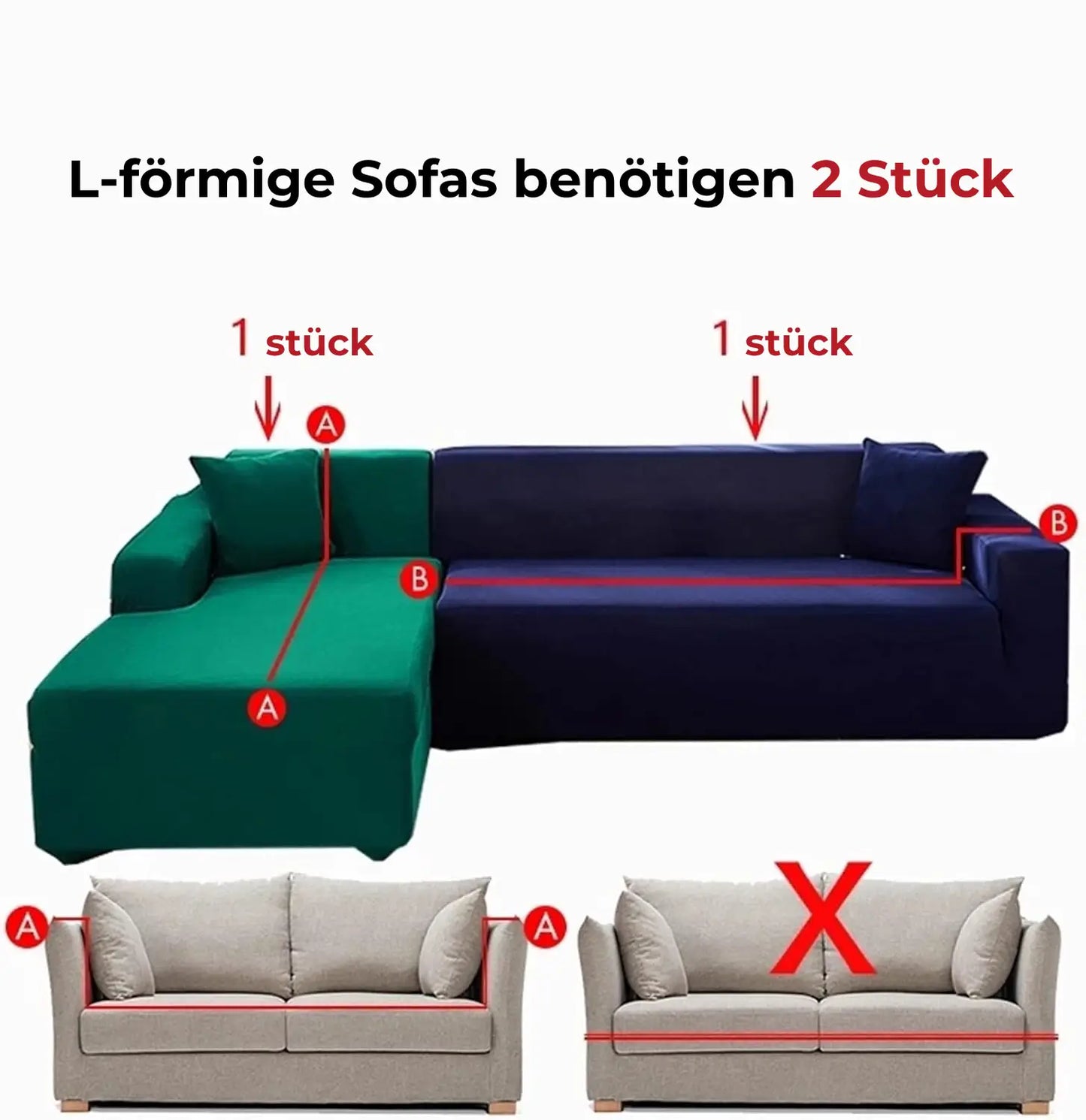 SofaSnug - Elastischer Sofabezug aus Samt, der Ihr Geld spart [Letzter Tag Rabatt]
