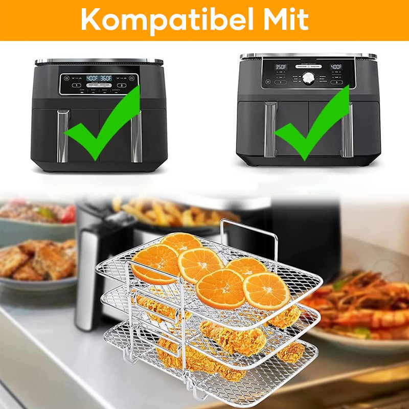 SteelStack - Mehrschichtiger Edelstahlgrill [Letzter Tag Rabatt]