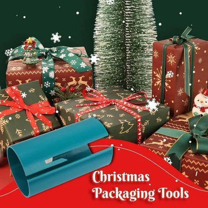 1+1 GRATIS | FestiveWrap - Geschenkpapierschneider für Weihnachten [Letzter Tag Rabatt]