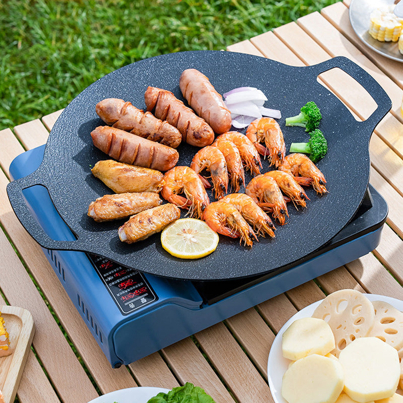 50% Rabatt | MasterPan - Runde Antihaft-Grillpfanne