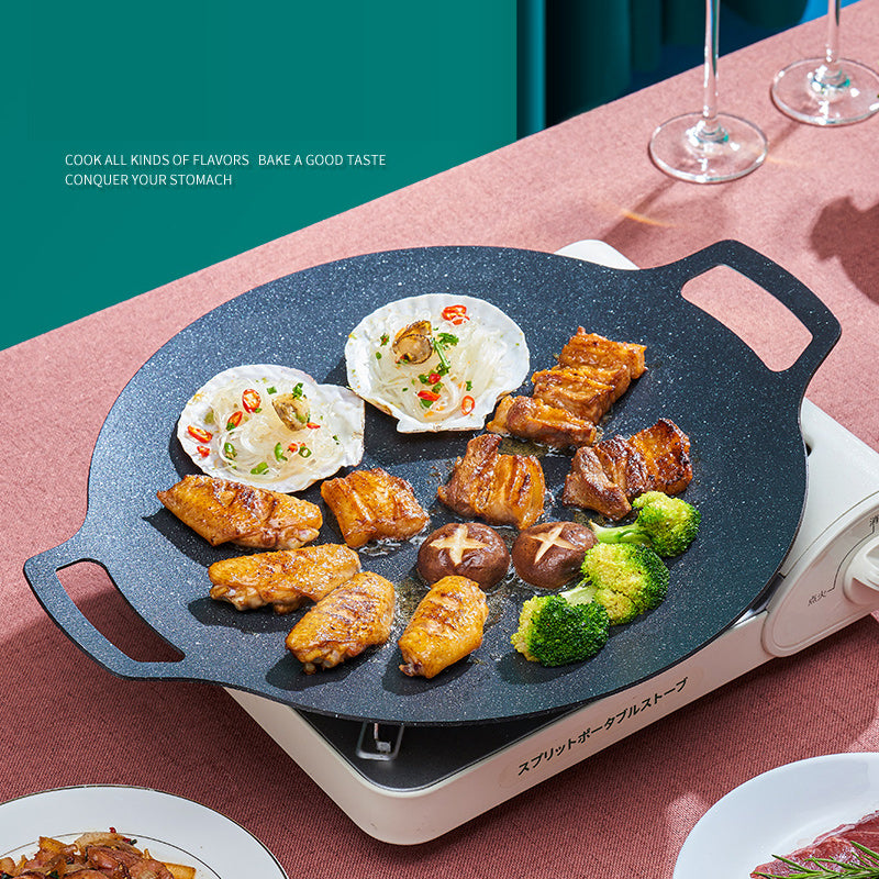 50% Rabatt | MasterPan - Runde Antihaft-Grillpfanne