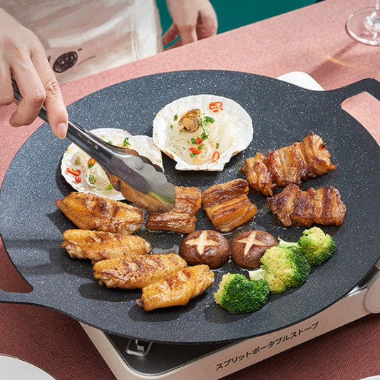 50% Rabatt | MasterPan - Runde Antihaft-Grillpfanne