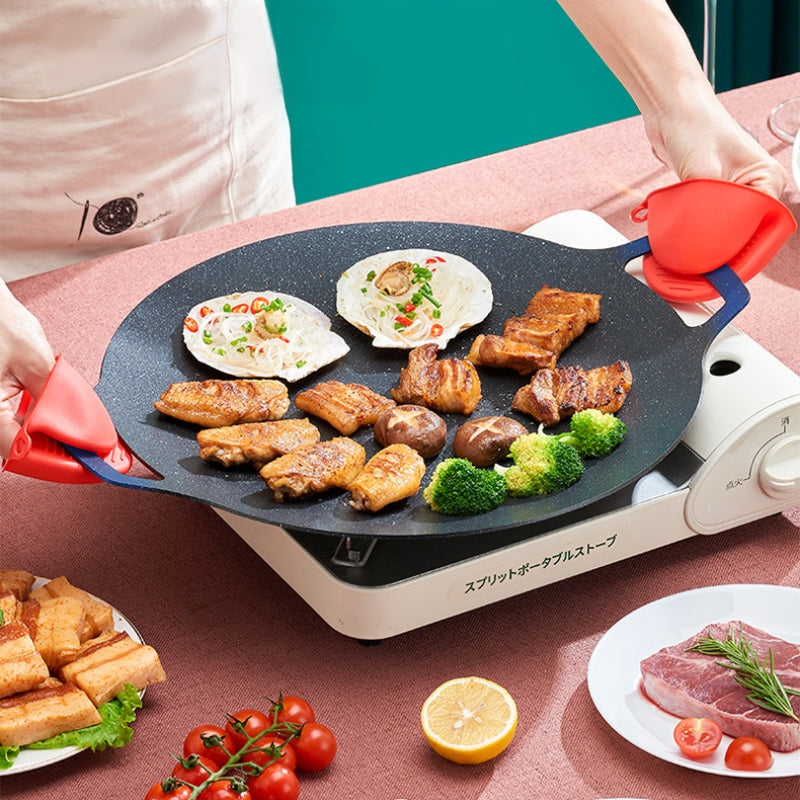 50% Rabatt | MasterPan - Runde Antihaft-Grillpfanne