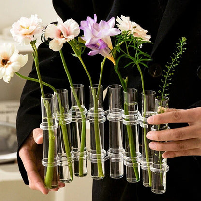 50% RABATT | MultiVase - Klappbare Röhrenblumenvase [Letzter Tag Rabatt]