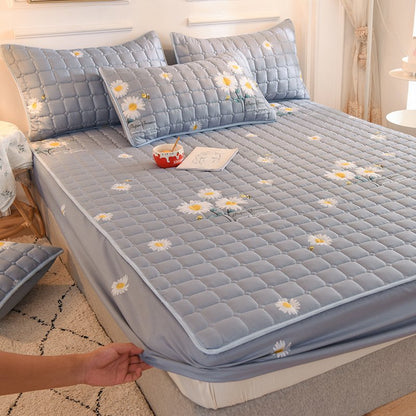 50% RABATT | CushioLux - Atmungsaktiver seidiger Matratzenbezug [Letzter Tag Rabatt]