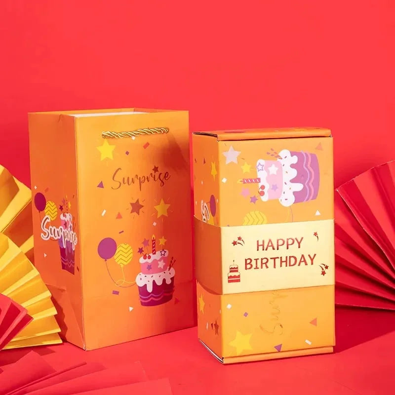 50% RABATT | Überraschungsgeschenkbox -  einen spektakulären Regen von Überraschungen!