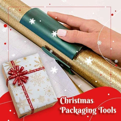 1+1 GRATIS | FestiveWrap - Geschenkpapierschneider für Weihnachten [Letzter Tag Rabatt]