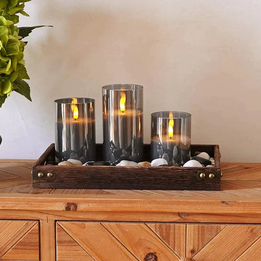 2+1 GRATIS | LuxeFlame™ - Luxus-Lumina-Kerzen [Letzter Tag Rabatt]