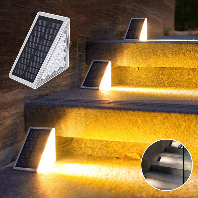 StepLights - LED-Treppenbeleuchtung, solar und wasserdicht [Letzter Tag Rabatt]
