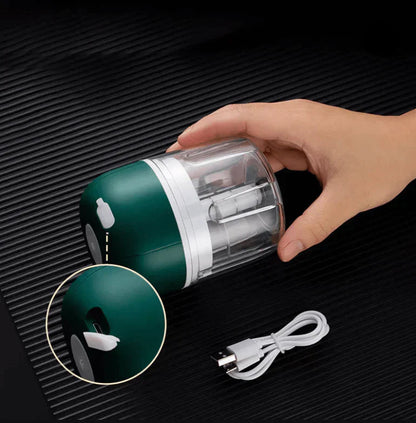 50% RABATT | SwiftGrind - Elektrischer Mini-Knoblauchschneider 250ml [Letzter Tag Rabatt]