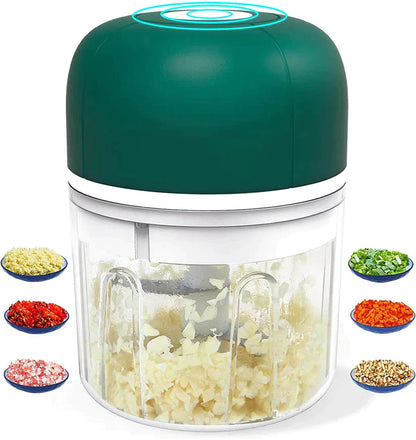 50% RABATT | SwiftGrind - Elektrischer Mini-Knoblauchschneider 250ml [Letzter Tag Rabatt]