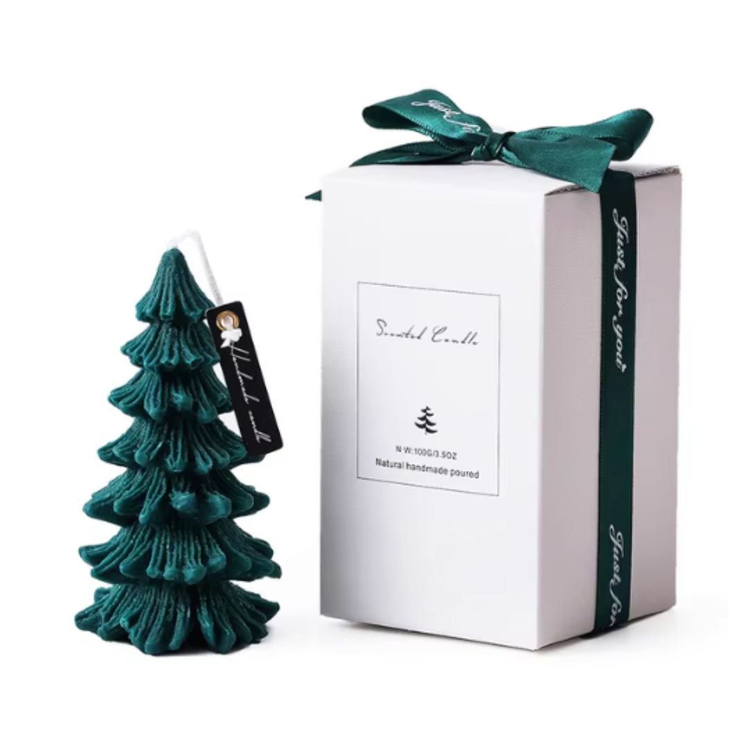 TreeEssence - Duftende Weihnachtsbaumkerze [Letzter Tag Rabatt]