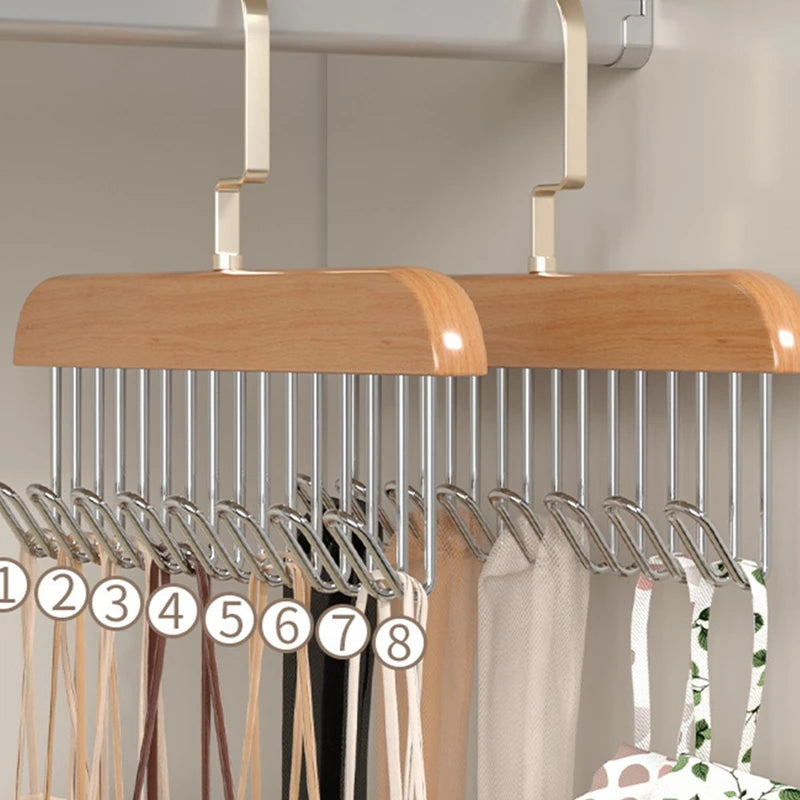 2+1 GRATIS | WoodenHang - Massivholz-Schrank-Organizer [Letzter Tag Rabatt]
