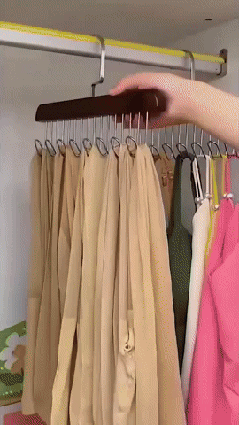 2+1 GRATIS | WoodenHang - Massivholz-Schrank-Organizer [Letzter Tag Rabatt]
