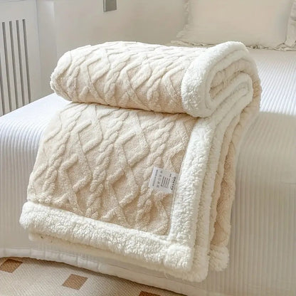 CuddleCloud - Bequeme Sherpa-Decke [Letzter Tag Rabatt]