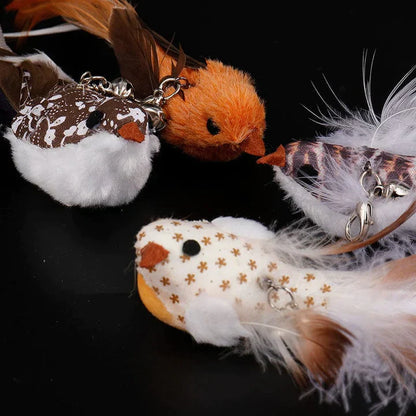 MeowFeather Toy - Interaktives Katzenspielzeug mit Federn [Letzter Tag Rabatt]