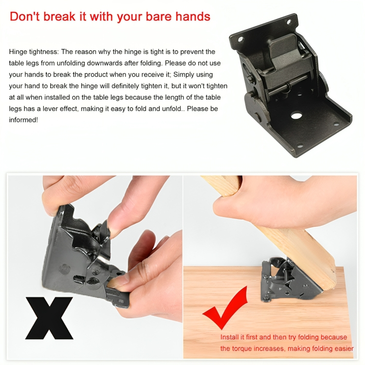 2+2 GRATIS | StabiLock™ - Selbstverriegelndes Klappscharnier [Letzter Tag Rabatt]