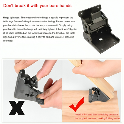 2+2 GRATIS | StabiLock™ - Selbstverriegelndes Klappscharnier [Letzter Tag Rabatt]
