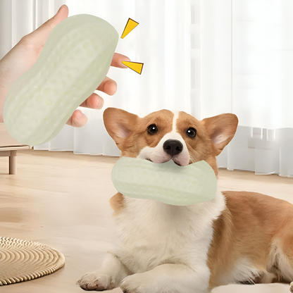 Schreiende Gummi-Erdnuss™ | Emotionales Spielzeug für Hunde