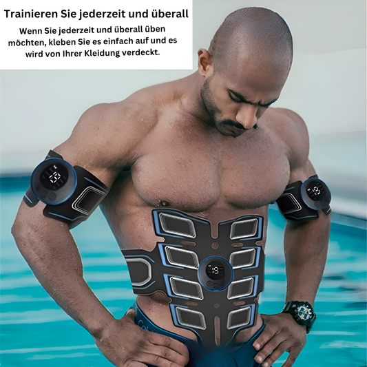 Elektrischer Muskel™ | Straffe Bauchmuskeln überall trainieren
