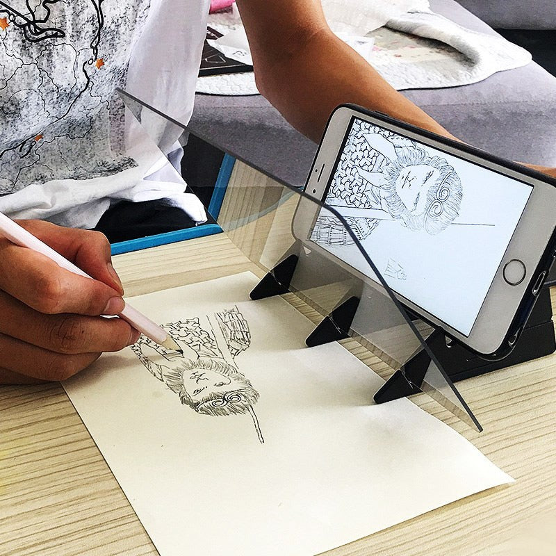 ArtVision - Projektion Skizzenbrett, Geeignet für Telefon und Tablet [Letzter Tag Rabatt]
