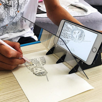 ArtVision - Projektion Skizzenbrett, Geeignet für Telefon und Tablet [Letzter Tag Rabatt]