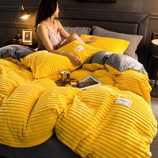 SoftVelour - Samt-Bettdecke, ein 5-Sterne-Hotel wie zu Hause [Letzter Tag Rabatt]