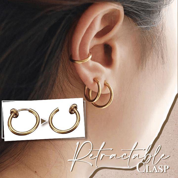 2 Stück | StylishEarrings - Einziehbare Ohrringe [Letzter Tag Rabatt]