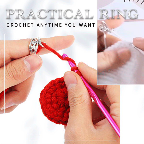 1+1 GRATIS | RingCrochet - Schmerzfreies Stricken & endlose Kreativität [Letzter Tag Rabatt]