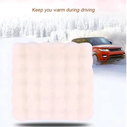 SeatVelour - Luxus Verdickte Plüsch Autositzkissen Set  [Letzter Tag Rabatt]