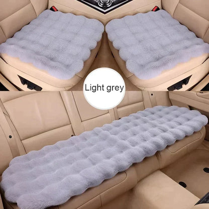 SeatVelour - Luxus Verdickte Plüsch Autositzkissen Set  [Letzter Tag Rabatt]