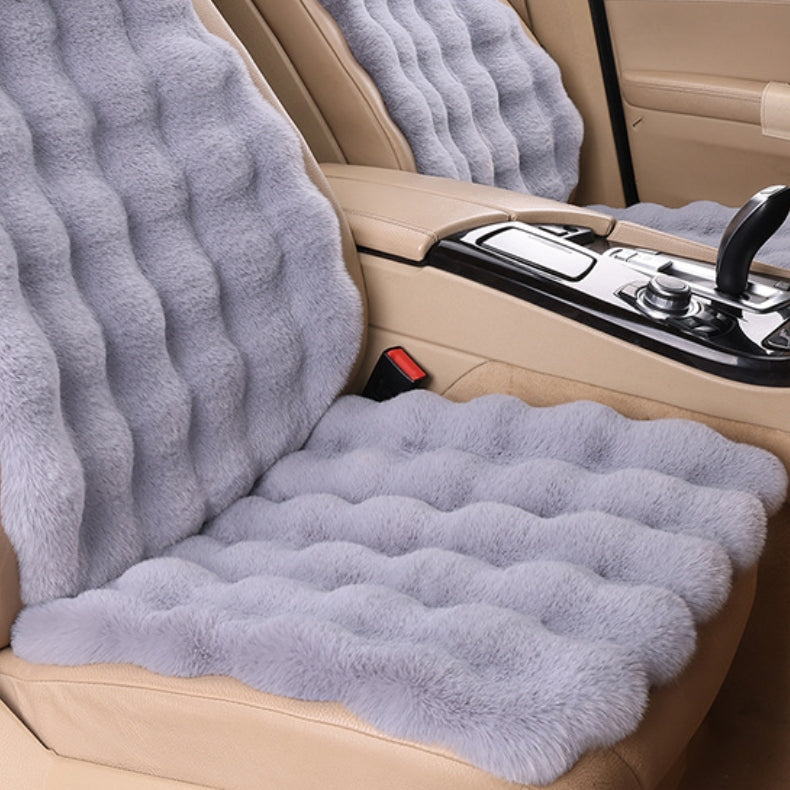SeatVelour - Luxus Verdickte Plüsch Autositzkissen Set  [Letzter Tag Rabatt]