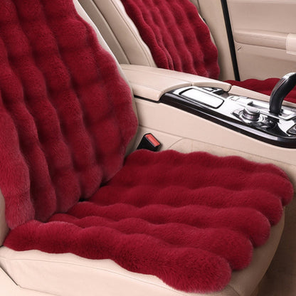 SeatVelour - Luxus Verdickte Plüsch Autositzkissen Set  [Letzter Tag Rabatt]