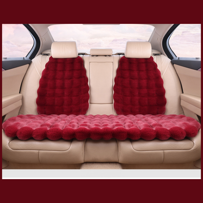 SeatVelour - Luxus Verdickte Plüsch Autositzkissen Set  [Letzter Tag Rabatt]