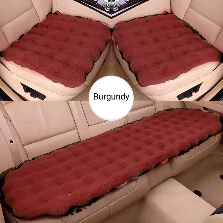 SeatVelour - Luxus Verdickte Plüsch Autositzkissen Set  [Letzter Tag Rabatt]