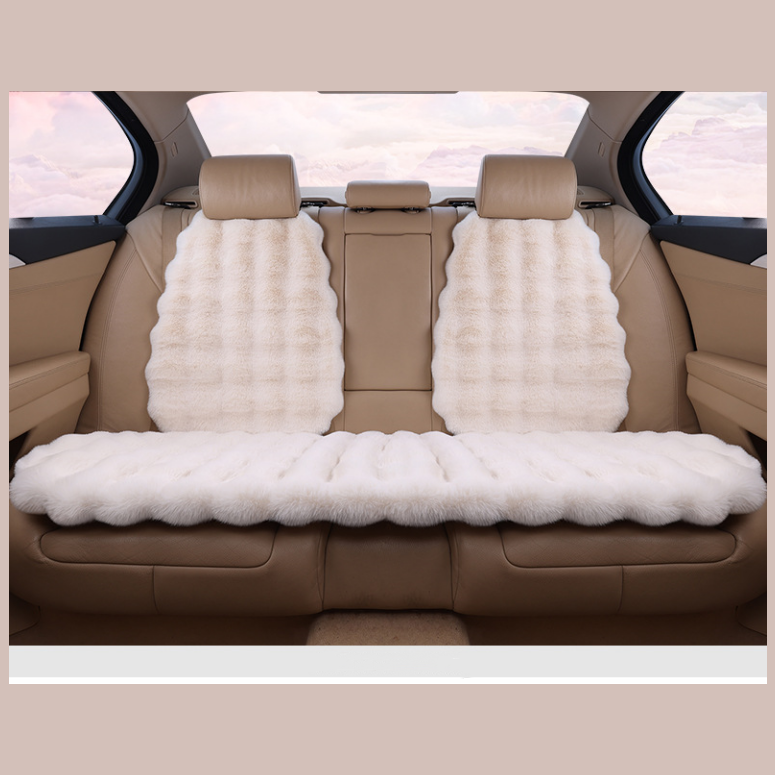 SeatVelour - Luxus Verdickte Plüsch Autositzkissen Set  [Letzter Tag Rabatt]