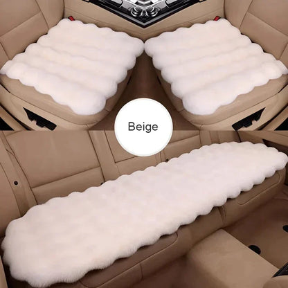 SeatVelour - Luxus Verdickte Plüsch Autositzkissen Set  [Letzter Tag Rabatt]