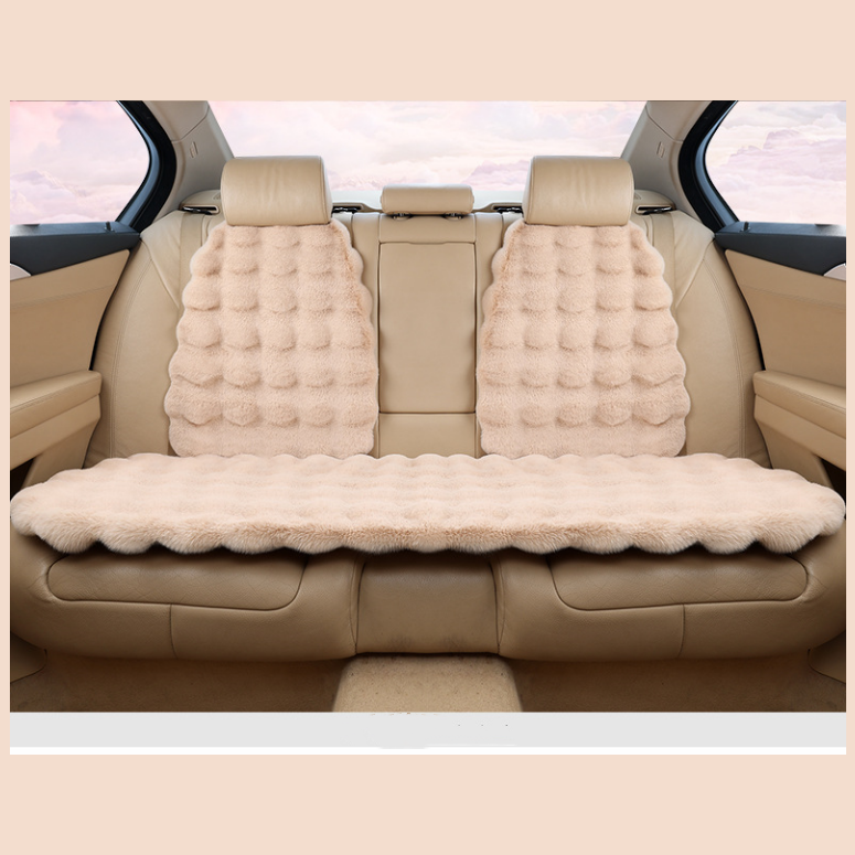 SeatVelour - Luxus Verdickte Plüsch Autositzkissen Set  [Letzter Tag Rabatt]