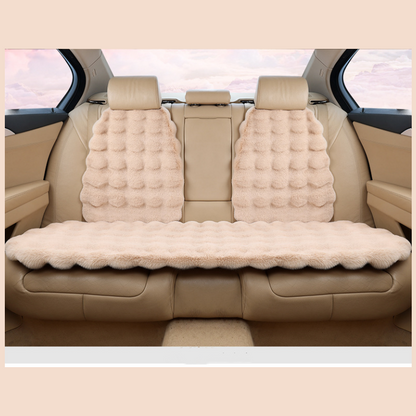 SeatVelour - Luxus Verdickte Plüsch Autositzkissen Set  [Letzter Tag Rabatt]