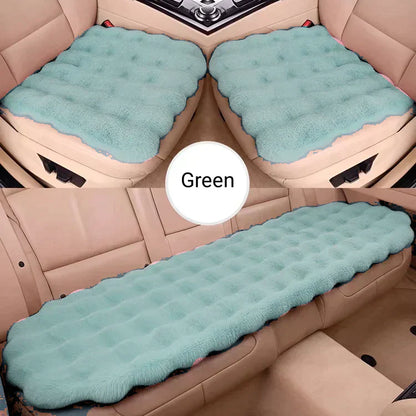 SeatVelour - Luxus Verdickte Plüsch Autositzkissen Set  [Letzter Tag Rabatt]