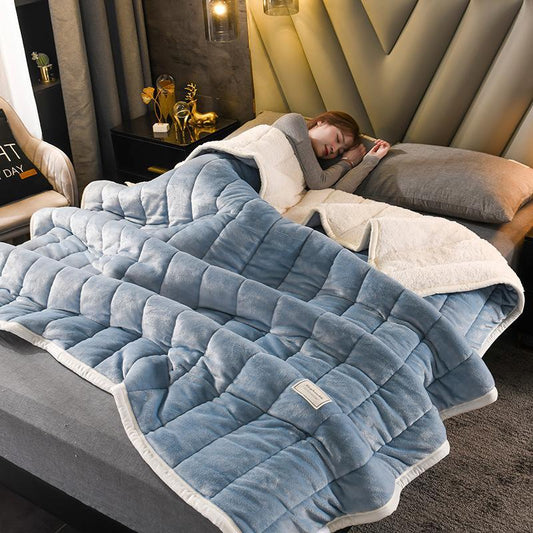 50% RABATT | WoolCuddle – Plüschdecke aus Wolle für Ultimativen Komfort [Letzter Tag Rabatt]