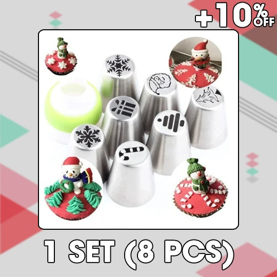 50% RABATT | SweetTip - Weihnachts-Kuchenzapfenset